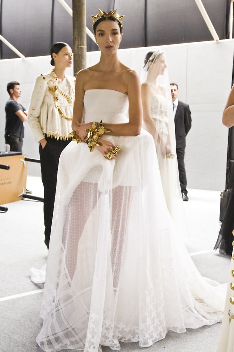 Екстравагантна булчинска рокля Givenchy 