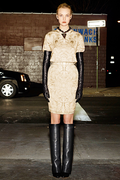 Делова рокля по тялото с висока талия Givenchy 2012