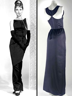 Малка черна рокля, носена от Одри Хепбърн, по модел на Givenchy от 1961 г.