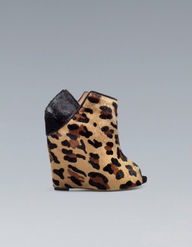 тигрови обувки на Zara за 2012