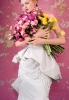 Булчинска рокля с фигурални цветя Аmsale