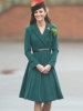 Кейт Мидълтън в уникална зелен рокля Emilia Wickstead