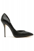 Високи елегантни черни обувки на люспи Casadei Пролет-Лято 2012