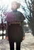 Пола и пуловер с декоративно мини пончо Dior Предесенна колекция 2012