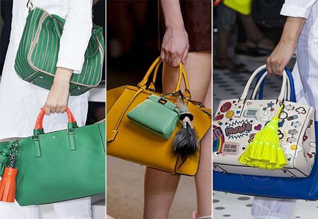 Цветни чанти за пролет 2015
