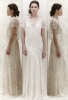 Ефирна булчинска рокля дантела А линия Jenny Packham 2013