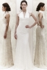 Булчинска рокля по тялото със семпло деколте Jenny Packham 2013