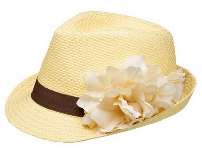 Готина шапка с цвете лято 2015