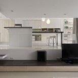 Кухня на полувторо ниво