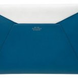 Envelope clutch Клъч в синьо и бяло