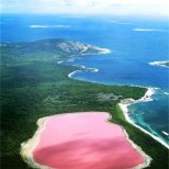 розовото езеро