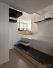 Модерен и компактен апартамент в черно и бяло