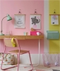 Как да комбинираме пастелните цветове в интериора през 2016 в нашите хол, кухня, стая и баня? (Галерия)