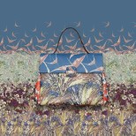 Красива и стилна чанта с флорален мотив пролет 2016
