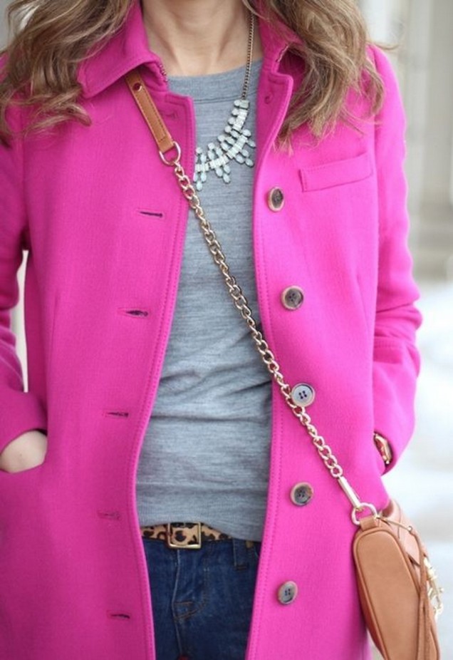 Готино розово палто