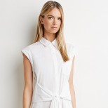 Стилна бяла рокля за лято 2016 от Forever 21
