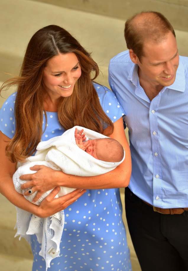 Снимки на бебето на Кейт и принц Уилям