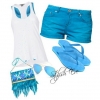 Магията на синьото в облеклото за лято 2013