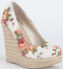 Флорални обувки с платформа 2013