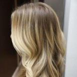 Балеаж прическа сребро светла коса 2016