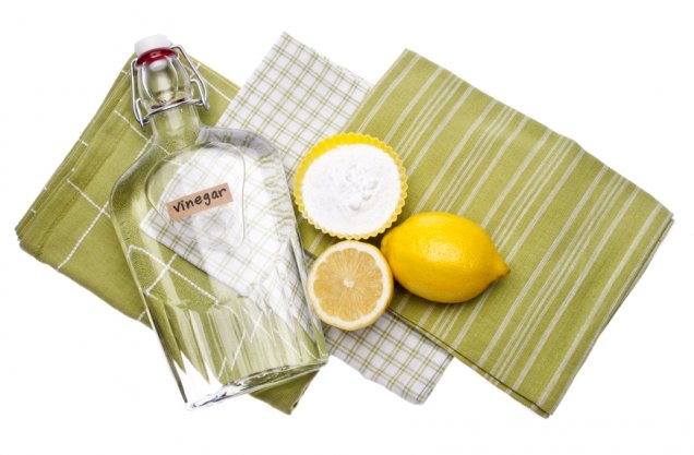 Комбинацията от сода, лимон и оцет почиства почти всякакви нечистотии.