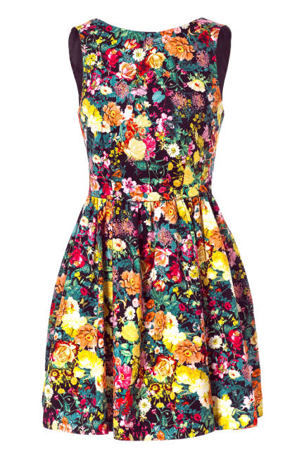 Флорална рокля от Zara 2013