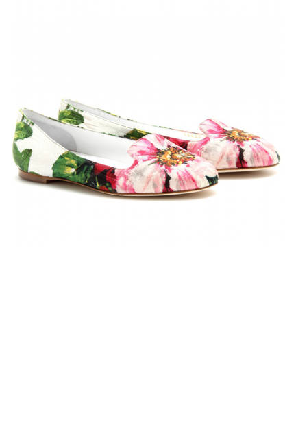 Dolce Gabbana флорални пантофки