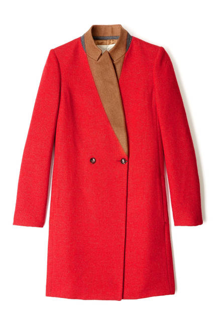 Червено палто есен 2013