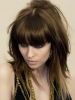 Най-новите прически за тънка коса с бретон за Есен 2013