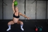 Невероятно! Бременна в осмия месец вдига щанги-Видео