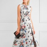 Елегантна флорална рокля лято 2017