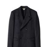 Тъмно голямо палто