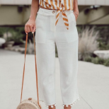 Как да комбинираме бял панталон за лято 2018
