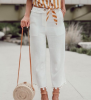 Модна тенденция на лятото 2018: Бели панталони, как да се комбинират правилно (Снимки)